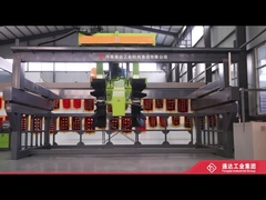 Mesin pemutar kompos roda