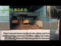 mesin pemutar kompos roda kecil