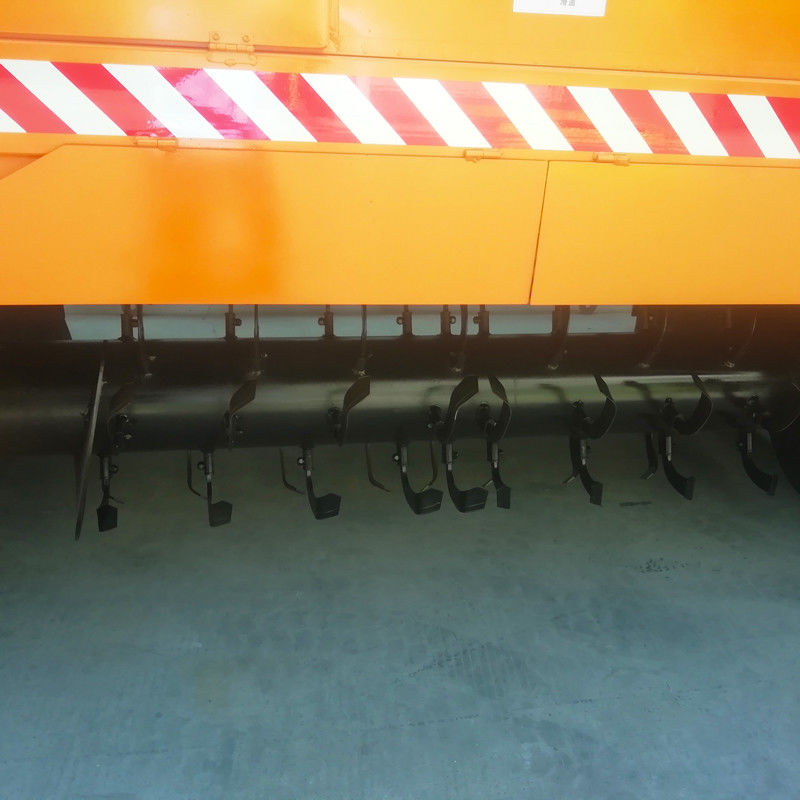 500-700 M3/H Windrow Turner Fermentasi Peralatan Kompos Tipe Perayap
