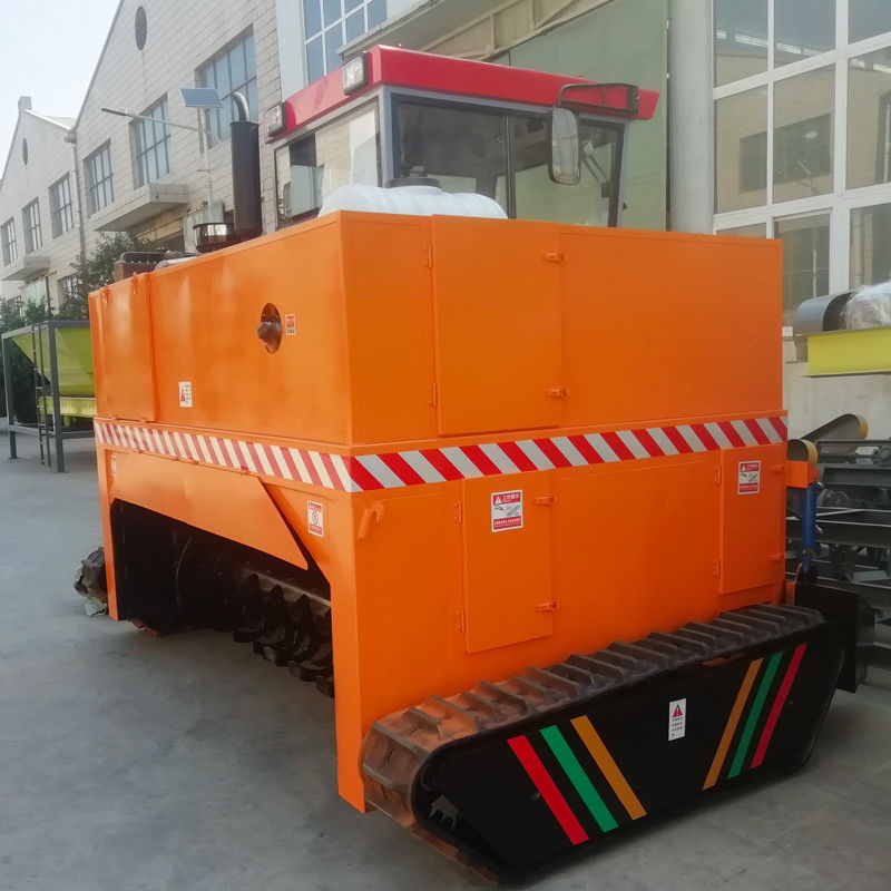 500-700 M3/H Windrow Turner Fermentasi Peralatan Kompos Tipe Perayap