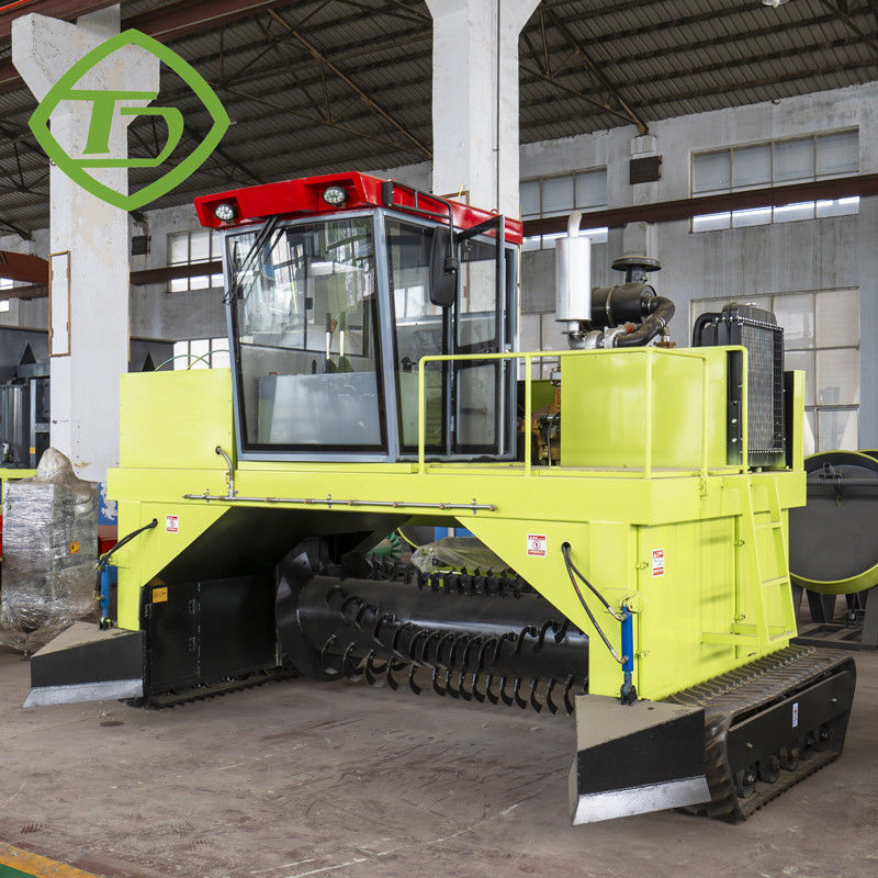 Pengolahan Limbah Organik Jenis Kompos Turner Kompos Limbah Ayam Full Hydraulic