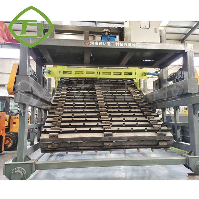 Jenis Chain Plate Kompost Turner Mesin Kompos Rapid Limbah Hewan Organik
