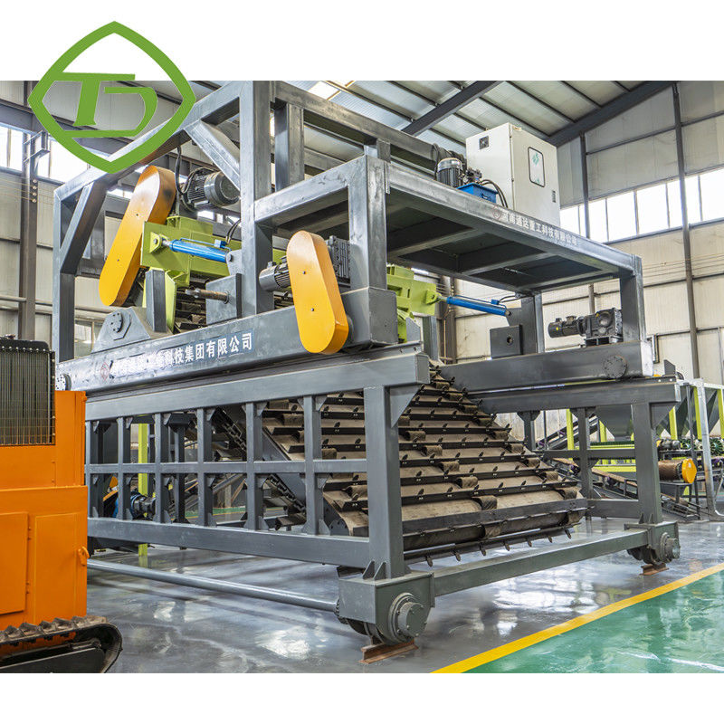 Jenis Chain Plate Kompost Turner Mesin Kompos Rapid Limbah Hewan Organik