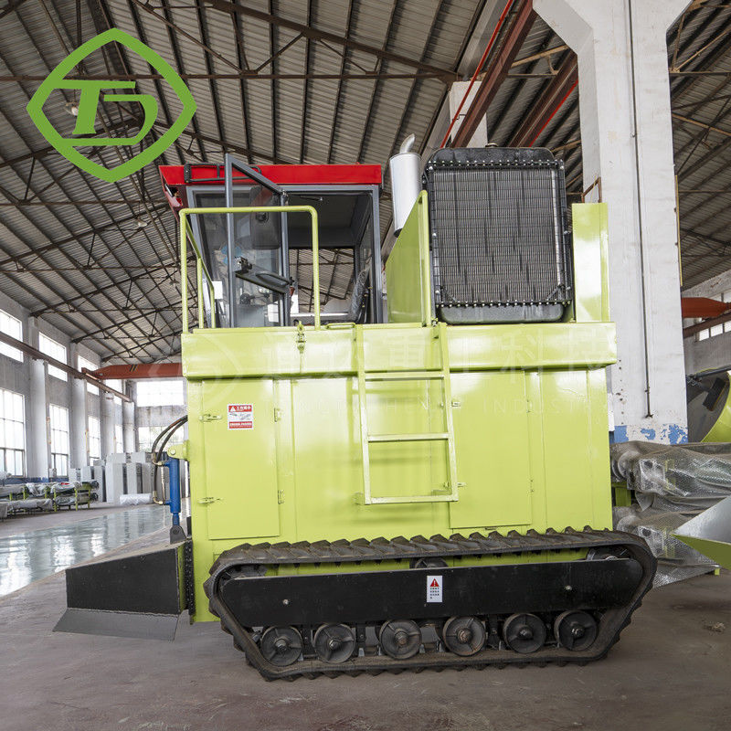 Jenis Crawler Manure Turner, Kompost Turning Equipment 2200r/Min