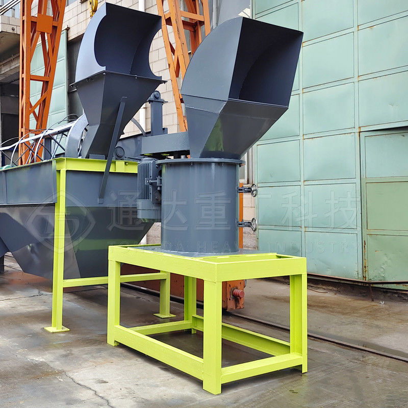 120mm Ukuran Feed Vertical Chain Crusher Untuk Pupuk 1-3 Ton/H Crushing Mill Mesin