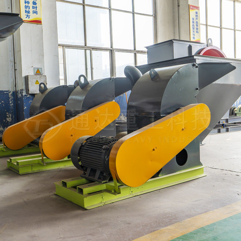 Produksi tinggi biji-bijian jagung Hammer Mill Crusher Machine Straw Crusher Machine
