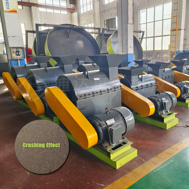 Mesin penghancur dampak poros tipe horizontal Mesin penghancur bahan setengah basah
