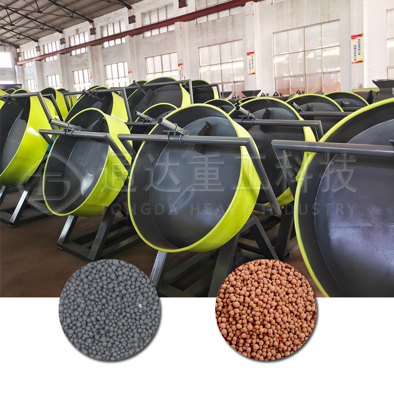 1-3t/h Biohumus Pupuk Organik Granulator Mesin Pan Granulator Mesin