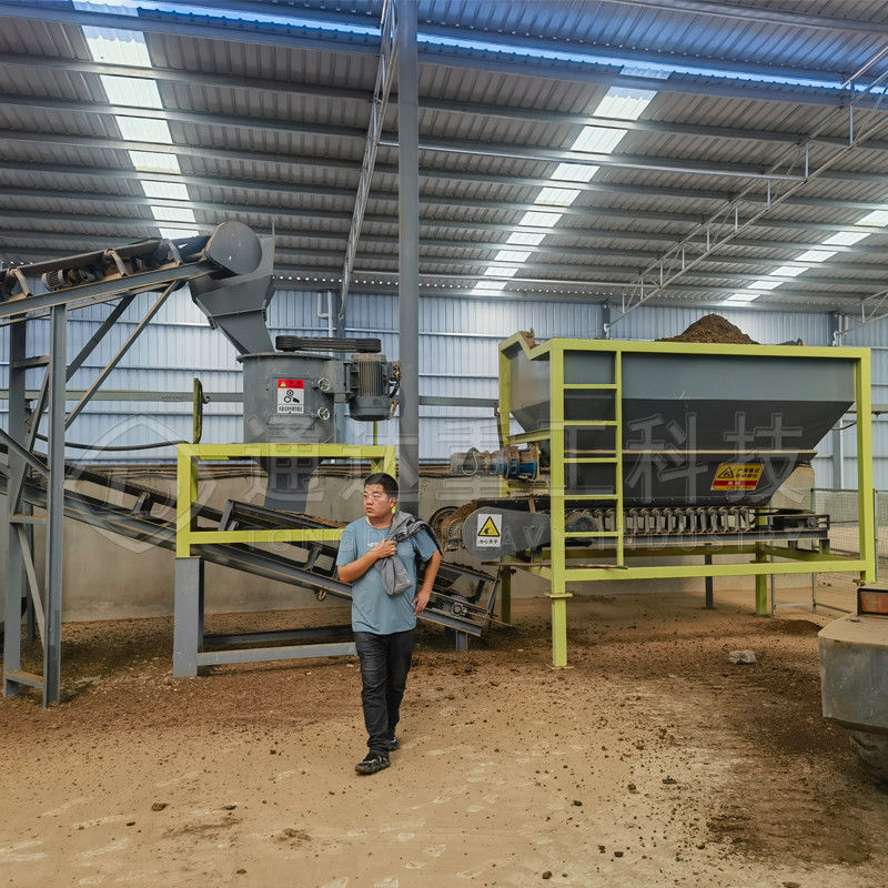 Produksi Tahunan 4500.000 Ton Mesin Pembuatan Pupuk Granulator