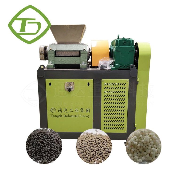 Double Roller Press Granulator Compact Roller Press Urea Manure NPK 5mm Komposisi Pupuk Granulator Mesin