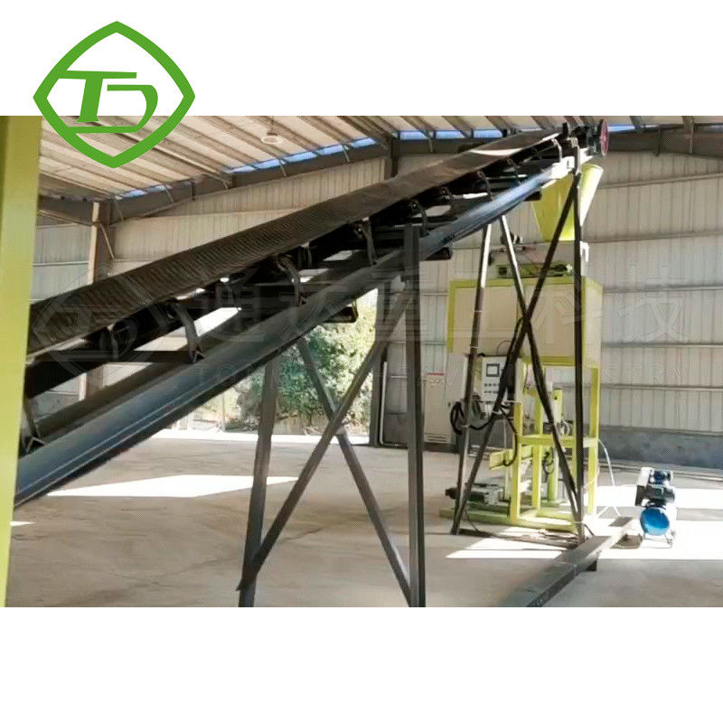 Industrial Belt Conveyor Mobile Belt Conveyor Pupuk Organik Perlengkapan sabuk conveyor