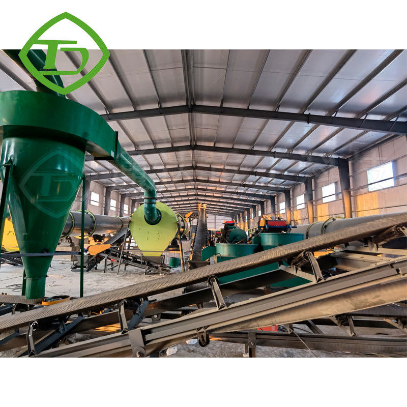 Kerangka baja galvanis Pupuk sabuk conveyor sistem pupuk sabuk conveyor untuk peternakan ayam