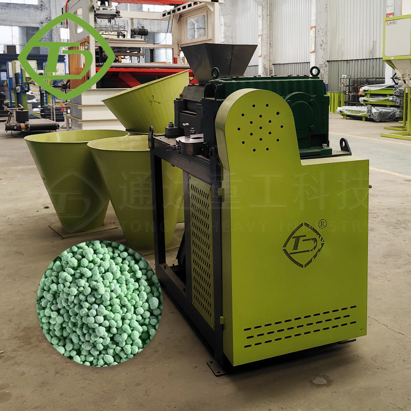 Double Roller Press Granulator Compact Roller Press Manure NPK 5mm Komposisi Pupuk Granulator Mesin