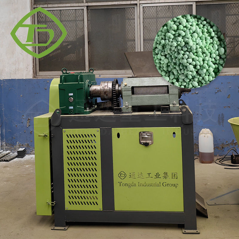 2000kg/jam Mesin Pencetakan Pellet Roller Double Pellet Extruding Extrusion Granulator Granulating